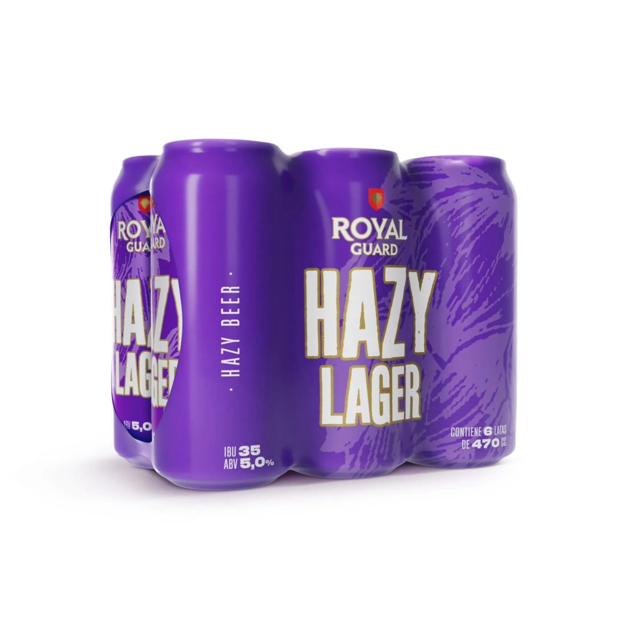 Royal guard hazy lager 470 cc 1 Unidad