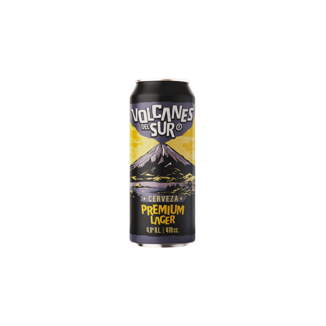 Volcanes Del Sur Premium Lager 470 cc