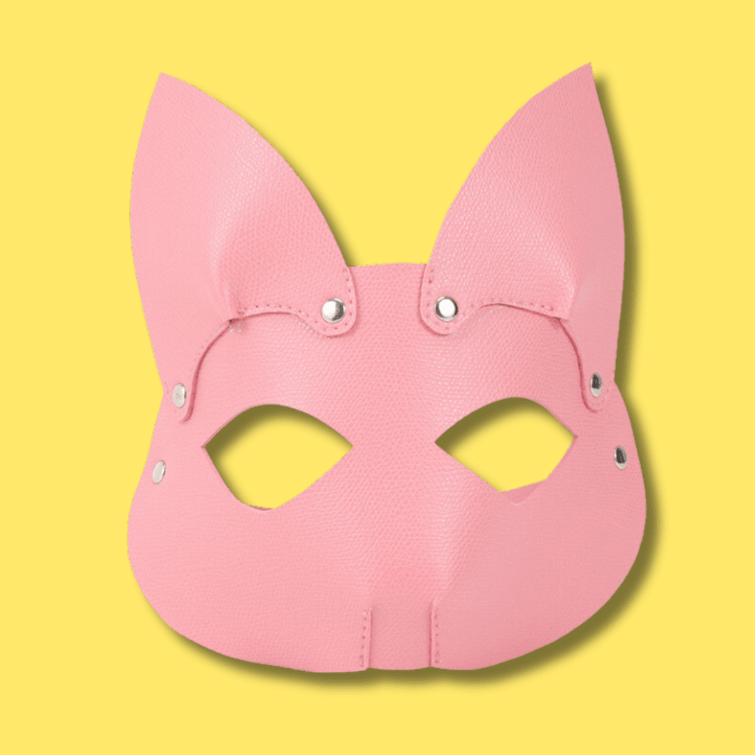 Antifaz Gato Rosa.