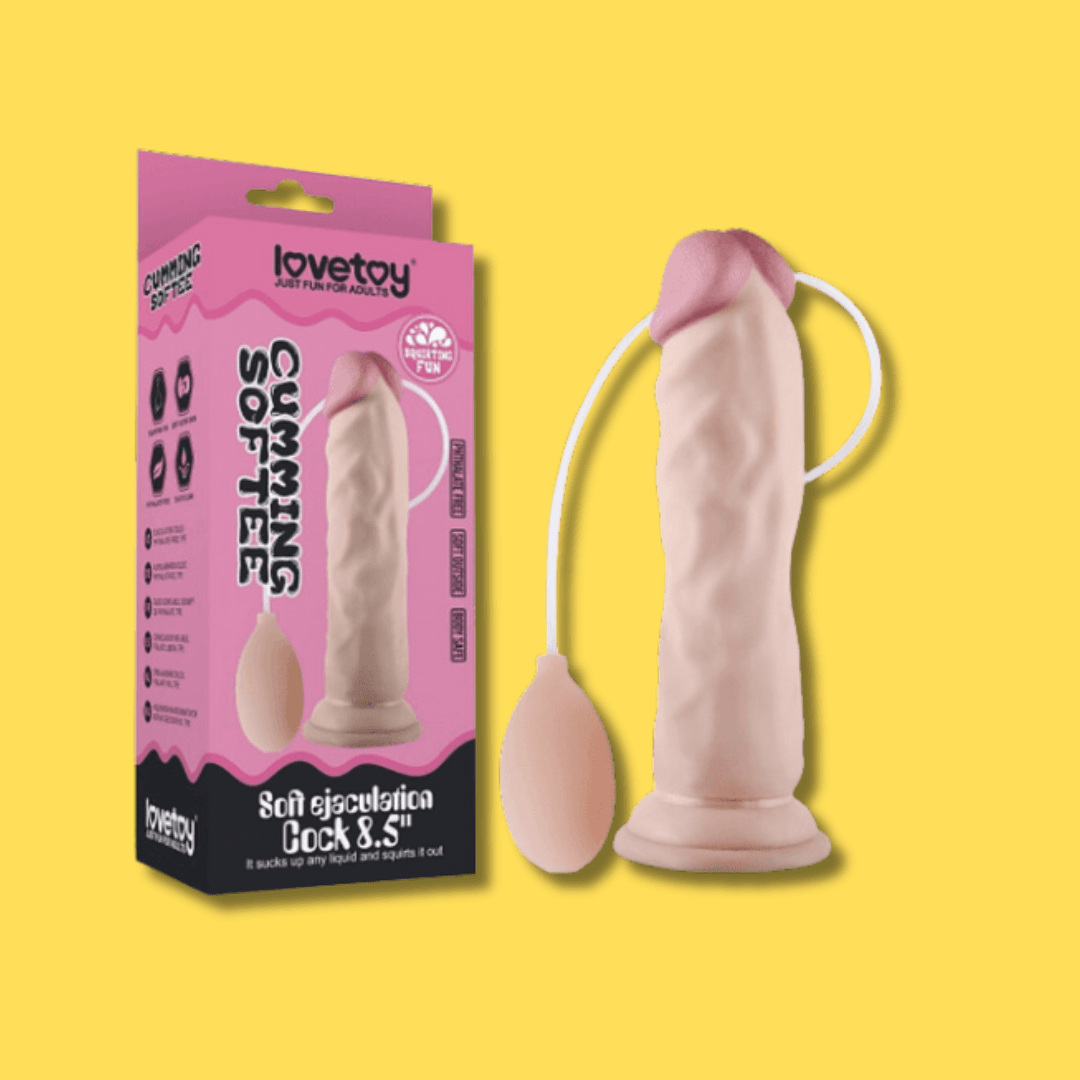 Dildo Cumming Softee